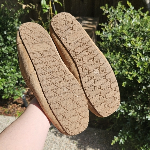 Nwot Men PAWZ BY BEARPAW Genuine Suede Caleb Moccasin Slipper  us 12 - Picture 8 of 13